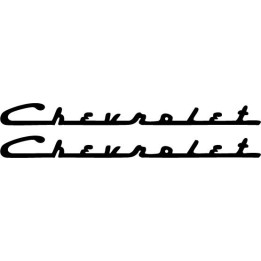 Buy Chevrolet Ecriture 4 Vinyl Decal Sticker Online