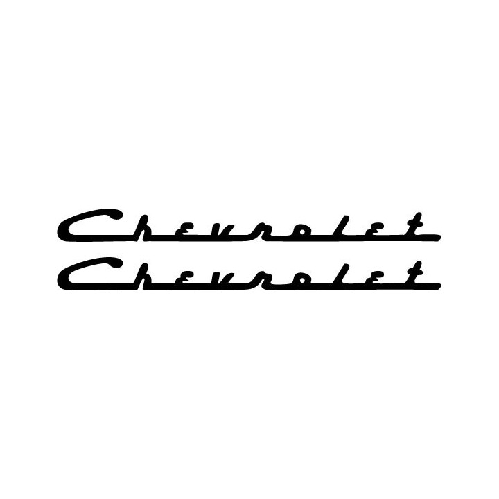 Buy Chevrolet Ecriture 4 Vinyl Decal Sticker Online