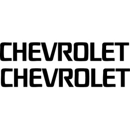 Buy Chevrolet Ecriture Vinyl Decal Sticker Online