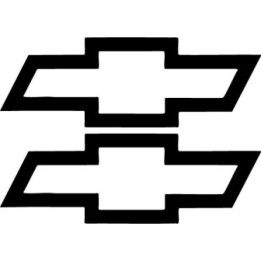 Buy Chevrolet Logo 2 Decal Sticker 1 Online