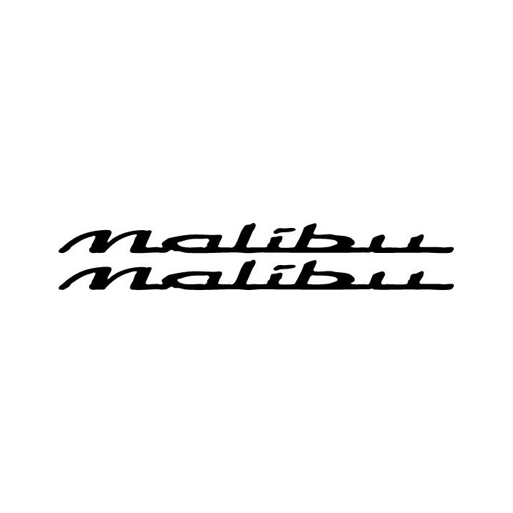 Buy Chevrolet Malibu Decal Sticker Online