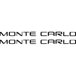 Buy Chevrolet Monte Carlo Vinyl Decal Sticker Online