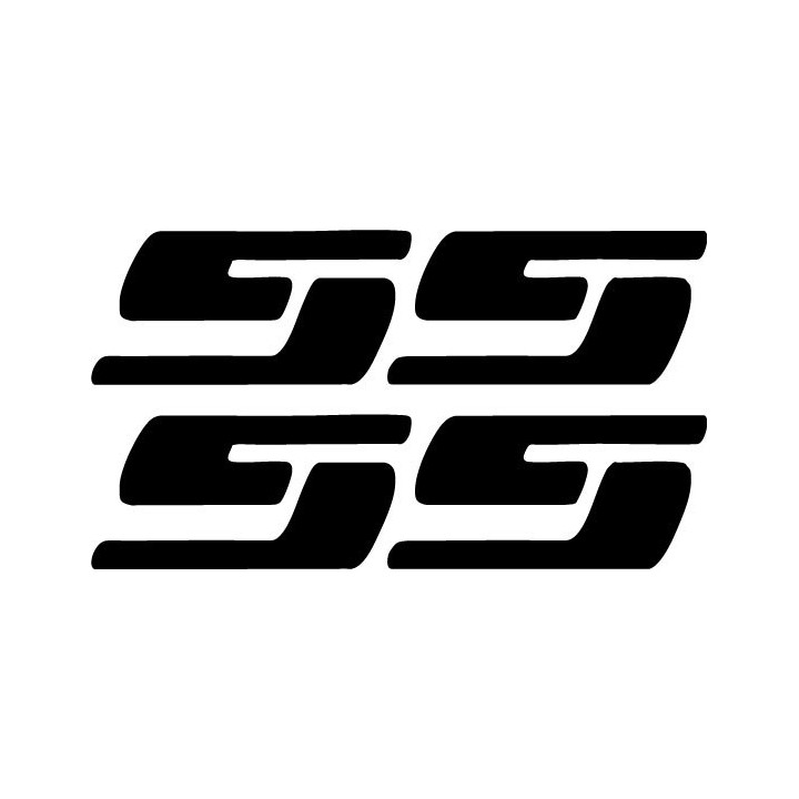 Buy Chevrolet Ss 1 Decal Sticker 1 Online