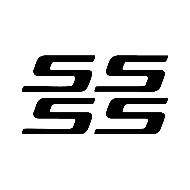 Buy Chevrolet Ss 2 Decal Sticker 1 Online