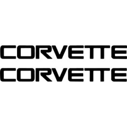 Chevrolet Corvette Stickers – C5 C6 C7 C8 Stingray Decals (2-Pack)