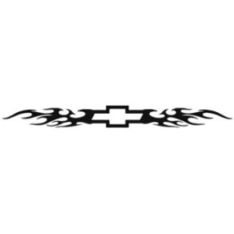 Buy Chevy Flame Graphic Decal Sticker Online