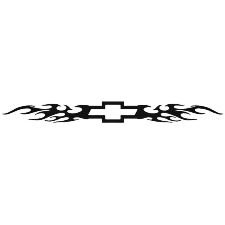 Buy Chevy Flame Graphic Decal Sticker Online