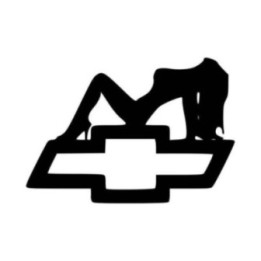 Buy Chevy Mudflap Girl Vinyl Decal Sticker Online