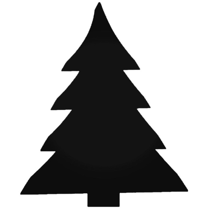 Christmas Tree Stickers – Festive Holiday Decals (2-Pack)