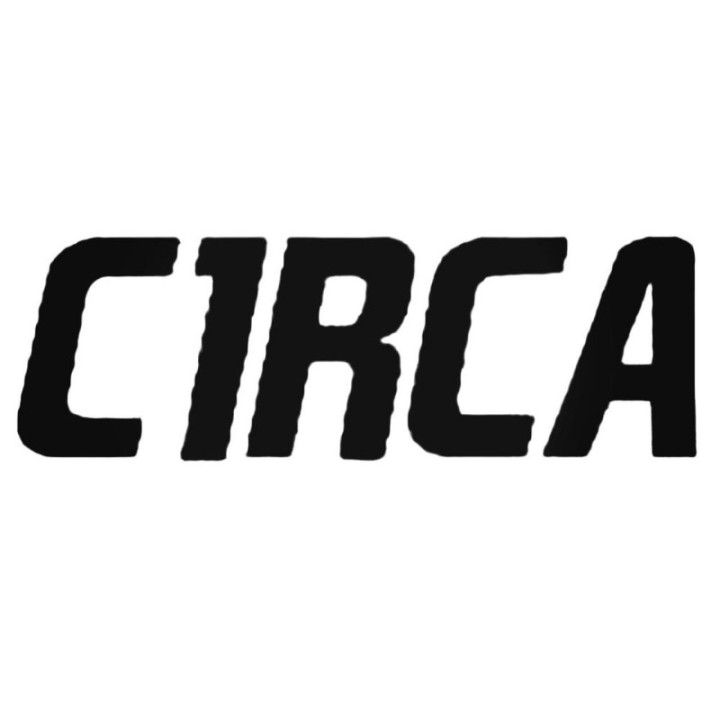 Buy Circa Text Decal Sticker Online