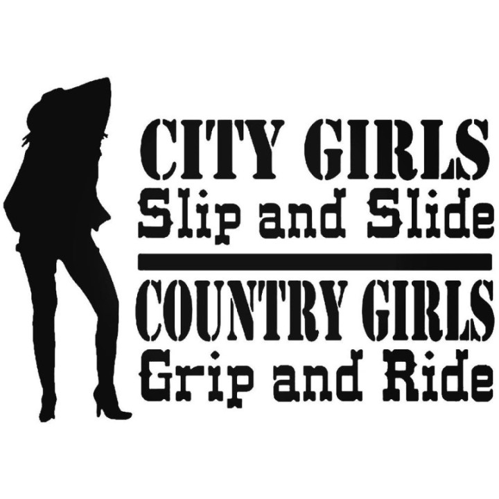 Buy City Girls Grip And Ride Sticker Online