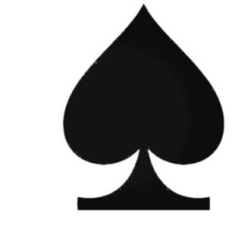 Buy Classic Spade Decal Sticker Online