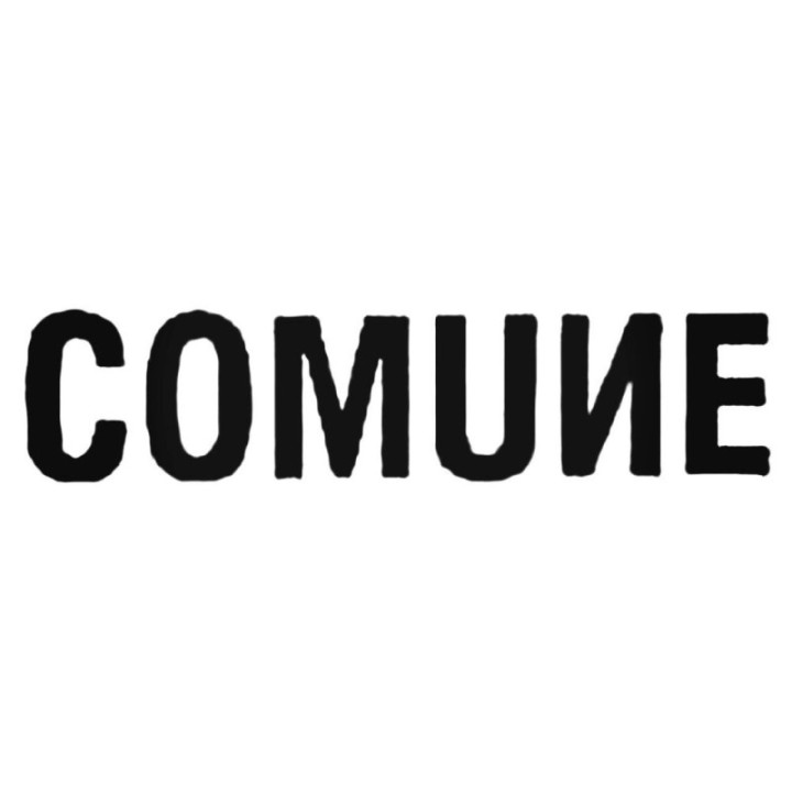 Comune Stickers – Skate Brand Logo Decals (2-Pack)
