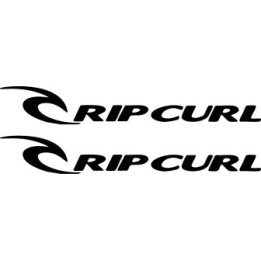 Rip Curl Stickers Style 2 – Surf Lifestyle Vinyl Decals (2-Pack)