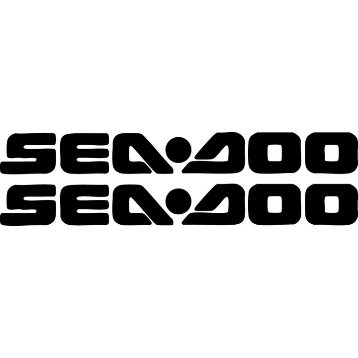 Sea-Doo Stickers – Style 1 PWC Jet Ski Watercraft Decals (2-Pack)