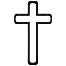 Christian Cross Stickers – Faith Religion Decals (2-Pack)