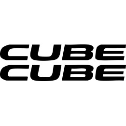 Cube Bikes Stickers – MTB Road Gravel E-Bike Decals (2-Pack)