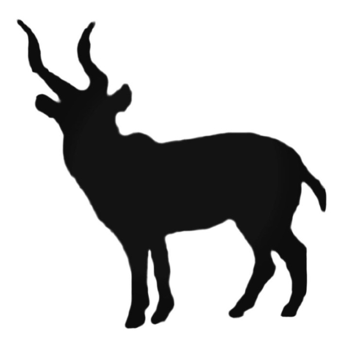 Buy Cute Antelope Decal Sticker Online