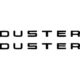 Dacia Duster Stickers – SUV 4WD Off-Road Vinyl Decals (2-Pack)