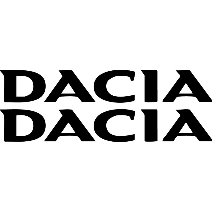 Dacia Stickers – Duster Sandero Logan Jogger Car Decals (2-Pack)