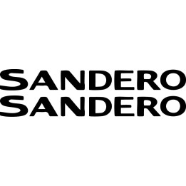 Dacia Sandero Stickers – Sandero Stepway Car Decals (2-Pack)