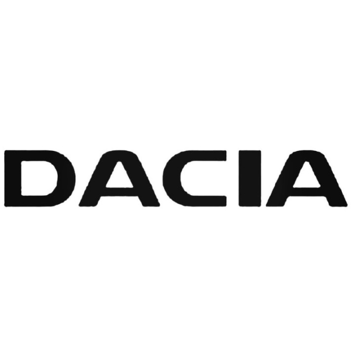 Buy Dacia The Name Decal Sticker Online