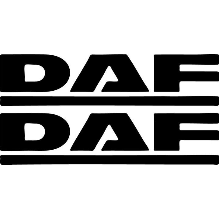 DAF Truck Stickers – XF XG CF LF HGV Decals (2-Pack)