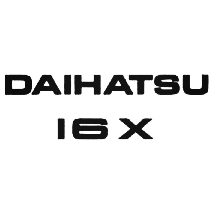 Buy Daihatsu 16x Decal Sticker Online