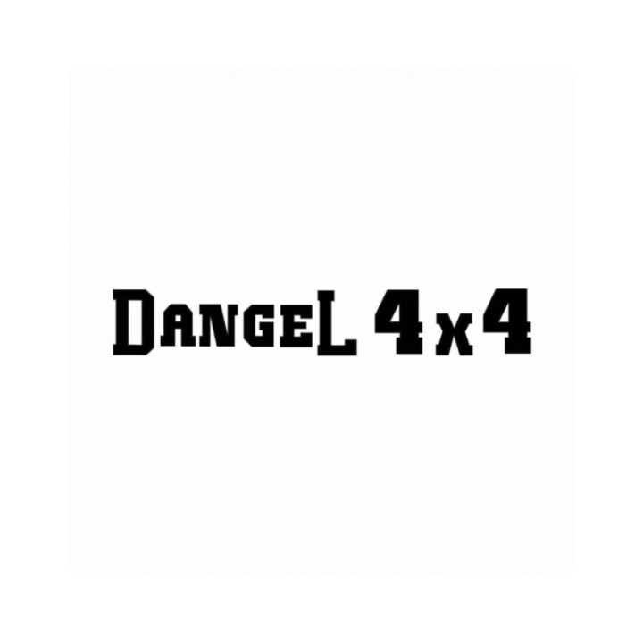 Buy Dangel 4x4 Ecriture Plein Vinyl Decal Sticker Online