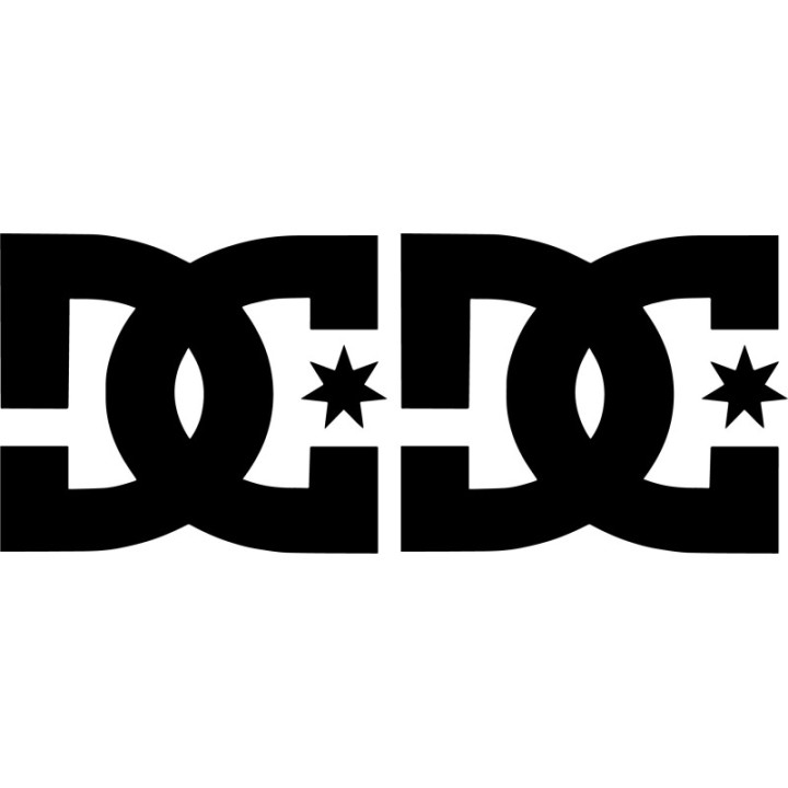 DC Shoes Stickers – Skateboard BMX Snowboard Decals (2-Pack)