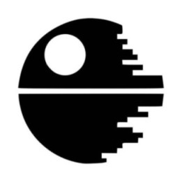 Death Star Stickers – Star Wars Galactic Empire Decals (2-Pack)