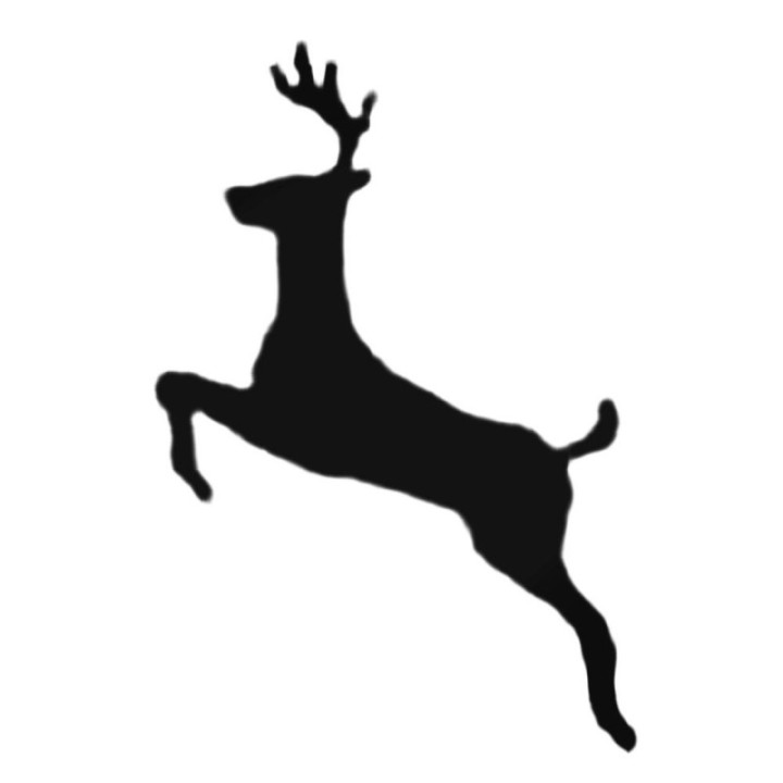 Buy Deer Jumping Decal Sticker Online