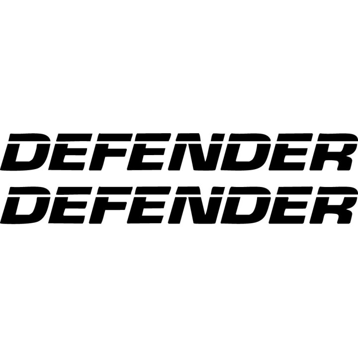 Land Rover Defender Logo Stickers – 90 110 Off Road Decals (2-Pack)