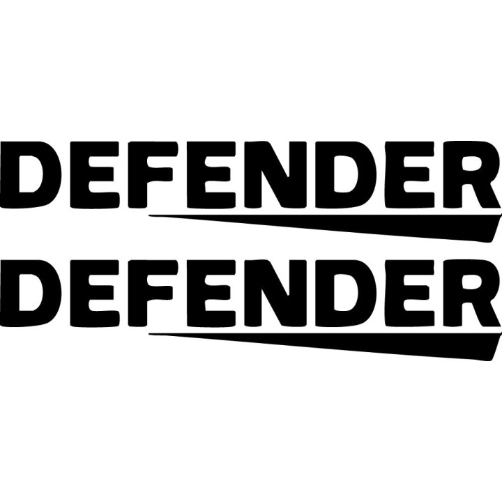 DEFENDER Stickers – Land Rover 90 110 130 Decals
