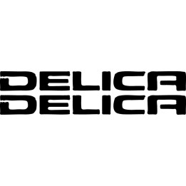 Mitsubishi Delica Stickers – 4x4 Van JDM Off-Road Decals (2-Pack)