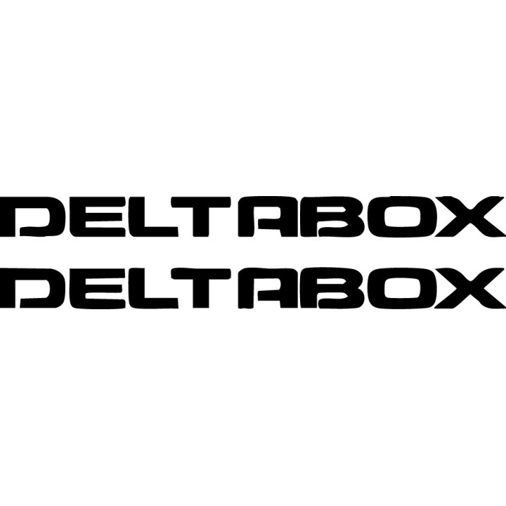 Deltabox Stickers – Yamaha R1 R6 R3 R125 Frame Decals (2-Pack)