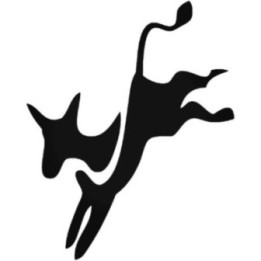 Democrat Donkey Stickers – Political Party Decals (2-Pack)