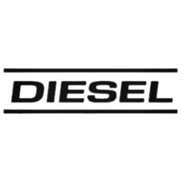 Diesel Fashion Stickers – Streetwear Brand Decals (2-Pack)
