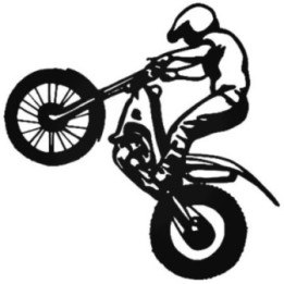 Buy Dirt Bike Motocross 2 Sticker Online