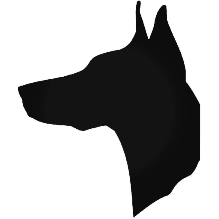 Buy Doberman Dog 2 Sticker Online
