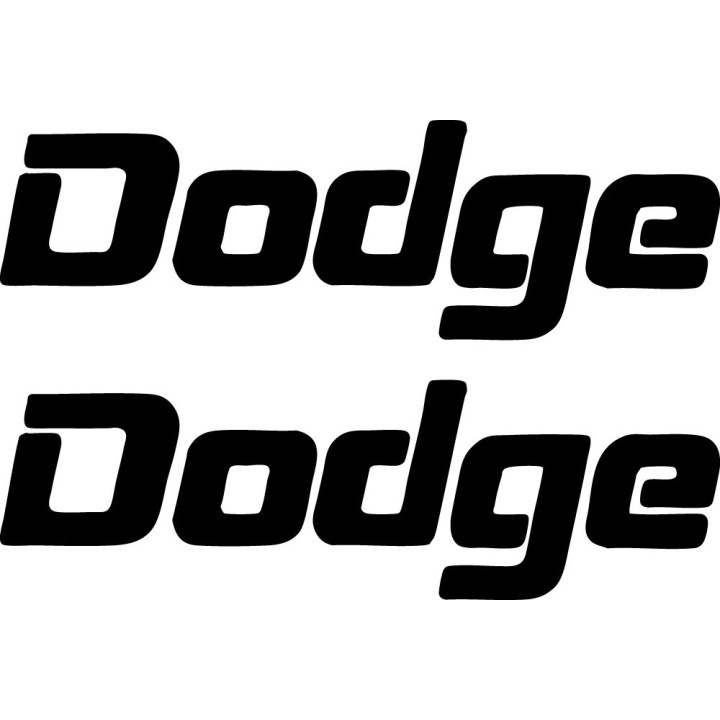 Dodge Stickers – Aftermarket Performance Custom Mopar Decals (2-Pack)