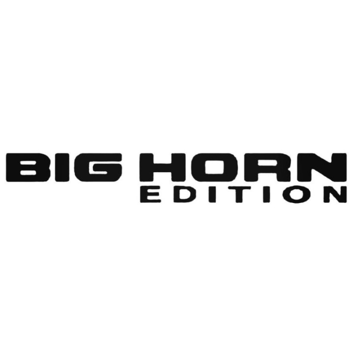Buy Dodge Big Horn Edition Set Decal Sticker Online