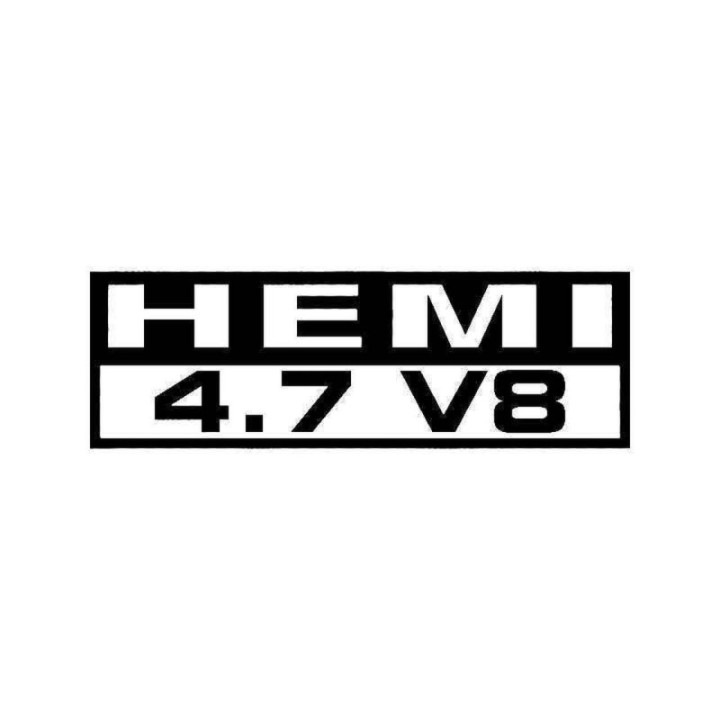 Buy Dodge Hemi V Vinyl Decal Sticker Online
