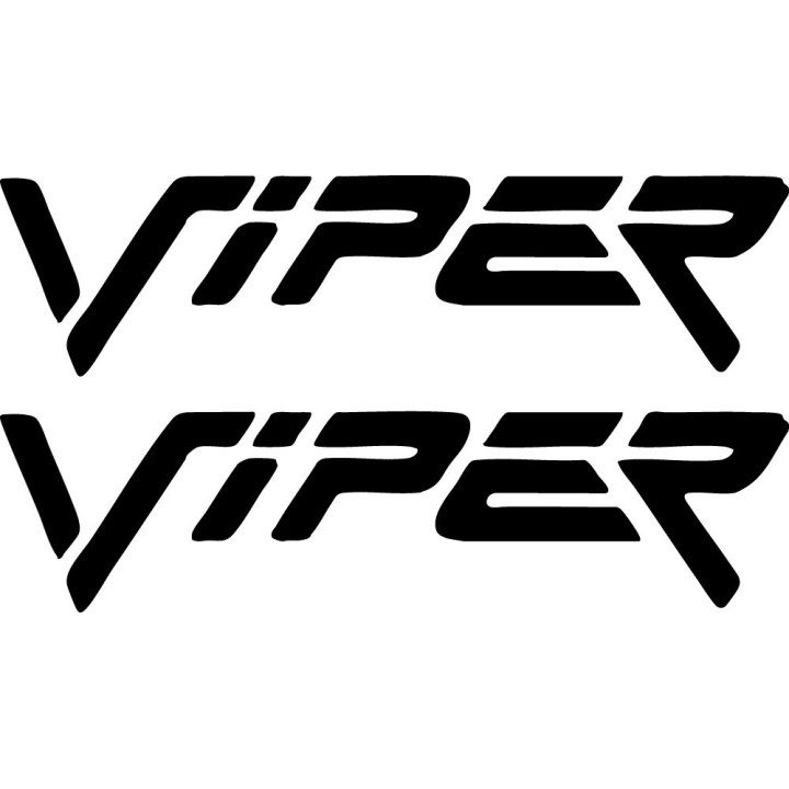 Dodge Viper Stickers – SRT GTS ACR V10 American Supercar Decals (2-Pack)