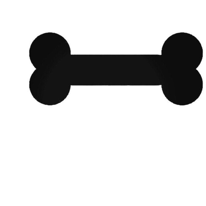 Buy Dog Bone Decal Sticker Online