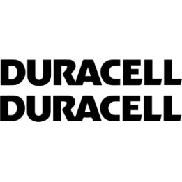 Duracell Stickers – Copper Top Battery Logo RC Power Decals (2-Pack)