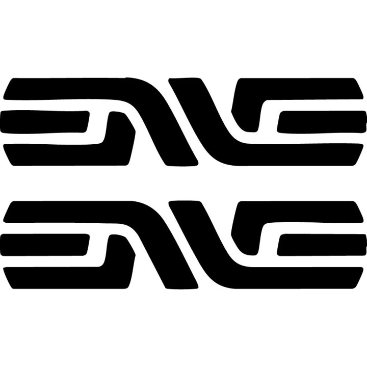 Enve Stickers - Performance Carbon Cycling Wheel Decals (2-Pack)