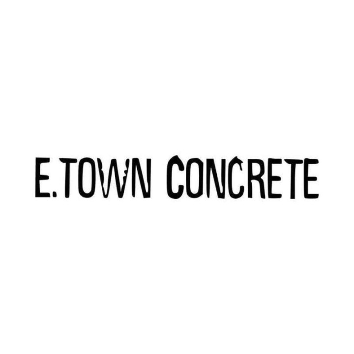 E.Town Concrete Stickers – Hardcore Band Decals (2-Pack)