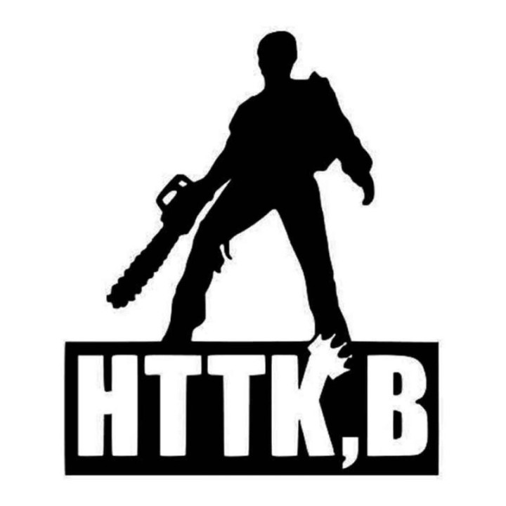 Evil Dead Ash Williams Stickers – Hail To The King (2-Pack)