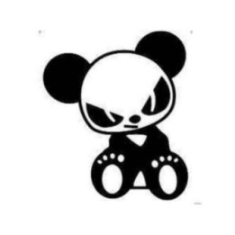 Buy Evil Panda Jdm Decal Sticker Online